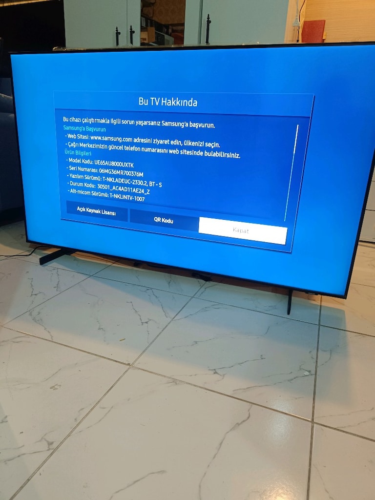 Samsung 165 ekran ultra slim 4K ultra HD tizen Smart TV - 12