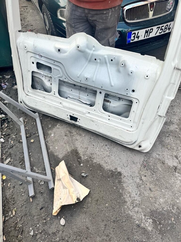 FİORİNO BAGAJ KAPAĞI HASARLI - 4