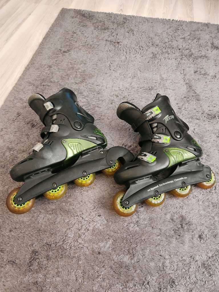 Siyah-Yeşil Kaykay Seti: Chicago Skates Efsane Paten Dizlikler Hediye - 6