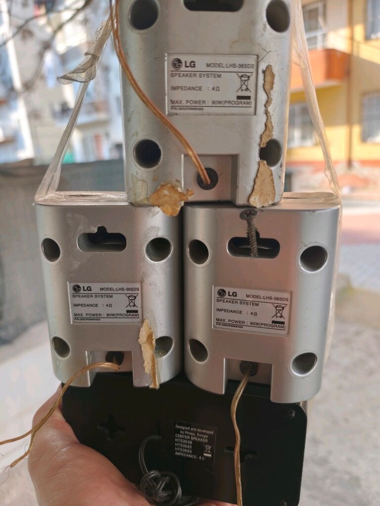 lg ve philis ses sistem hoparloru saglm caliyr hepsi cok uygun fiytli - 4