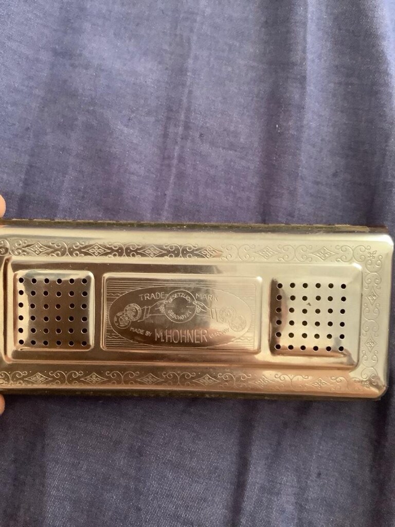 Vintage TRIUMPH M. Hohner Çift Taraflı Mızıka Kutusunda - Alman Malı - 3
