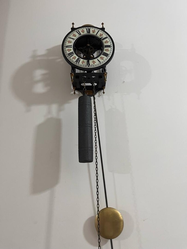 iskelet Duvar Saati - 7