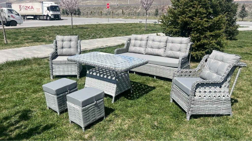 bahçe takımları renk seçenekleri mevcuttur ücretsiz teslim - 2
