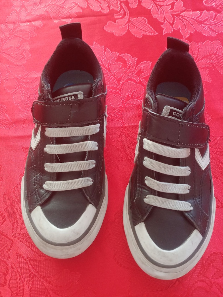 Converse Chuck Taylor All Star 29 no Çocuk temiz siyah spor ayakkabı