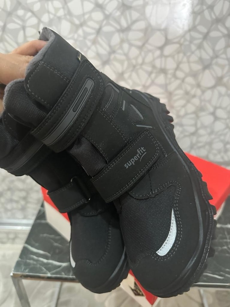 Superfit Siyah Kar Botu 34 numara - 8