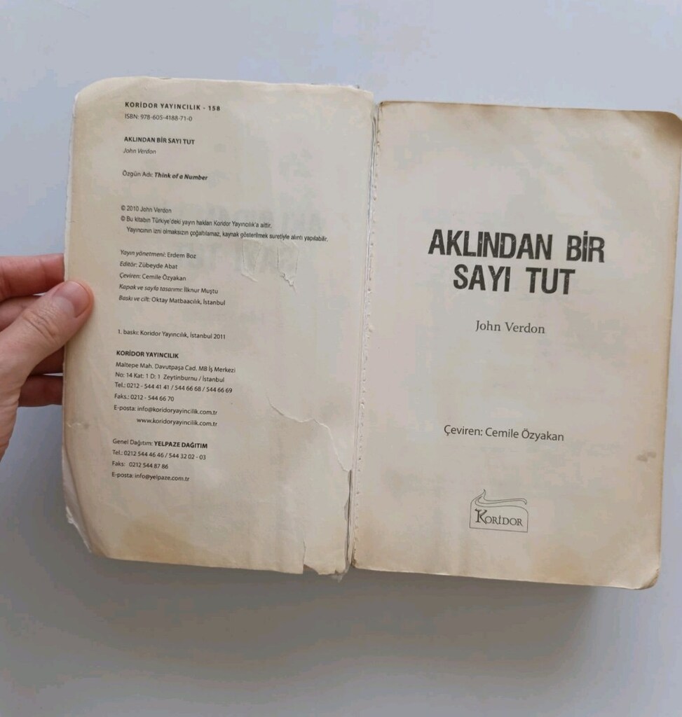 Aklından Bir Sayı Tut - John Verdon - 5