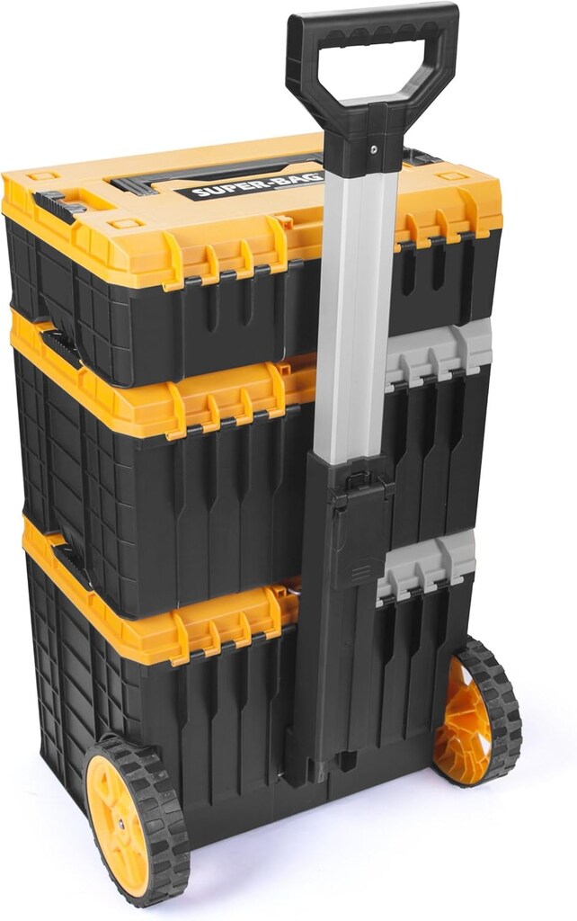 Super Bag Master Case 3'lü Tekerlekli Alet Taşıma Çantası - 2