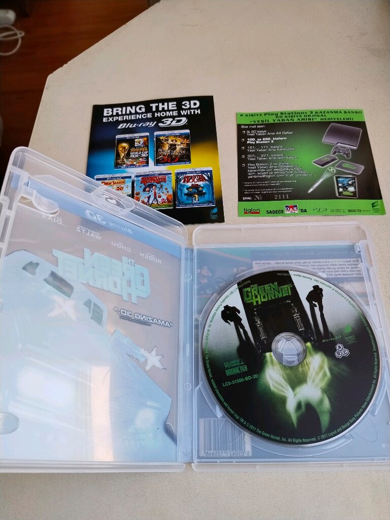 orijinal blu ray film 3d ve 2d - 3