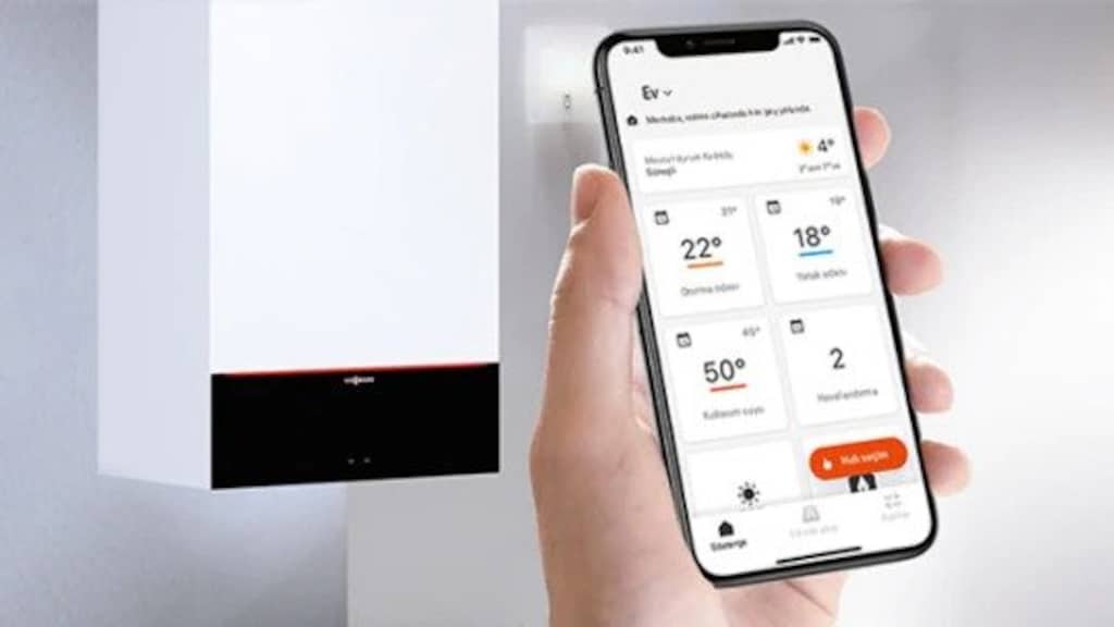Viessmann Vitodens 100-W 32 KW Isıtıcı Tam Yoğuşmalı Kombi