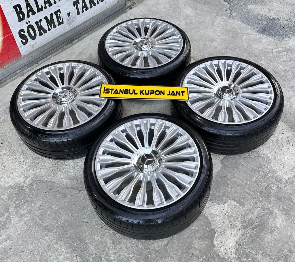 19 İnç Mercedes Maybach Jant Lastik Takımı 225/40/19 235/40/19 SET - 3