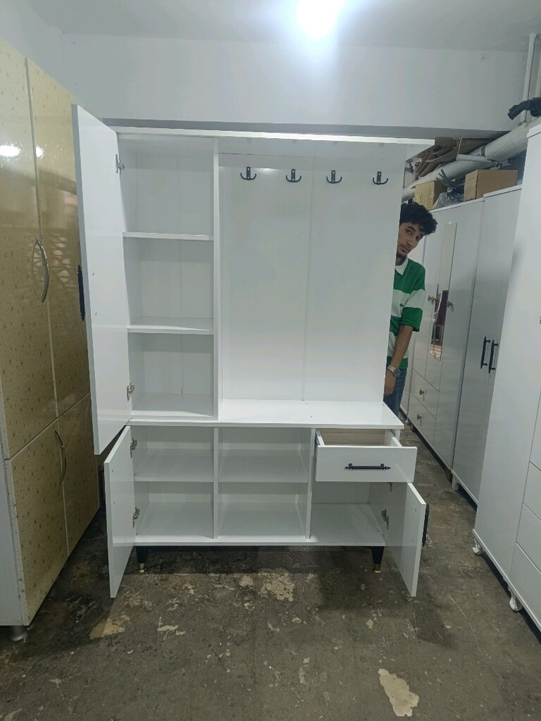 lüks vestiyer dolabı veya portmanto dolabı - 7
