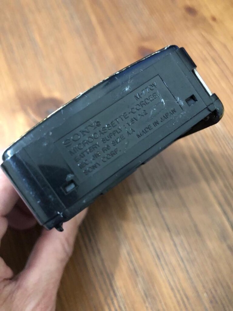 Sony Mıcrocasette Corder M770V - 6