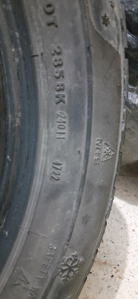 4 adet kislik 16 55 205 lastik - 3