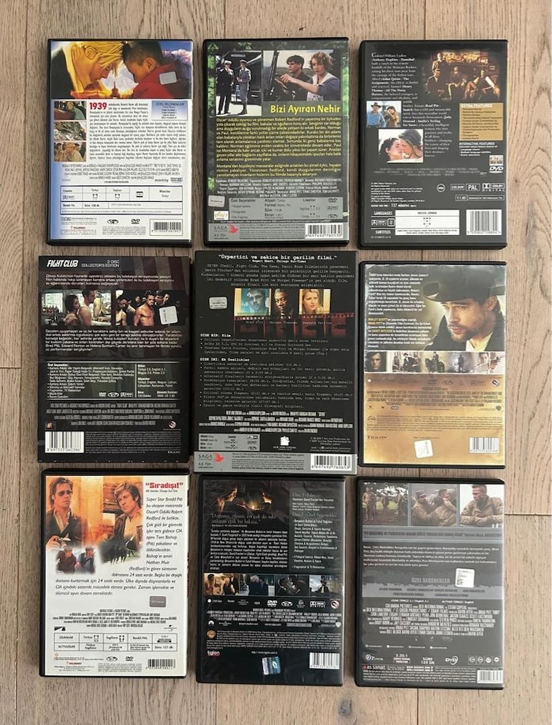 Brad Pitt Film DVD Koleksiyonu - 2