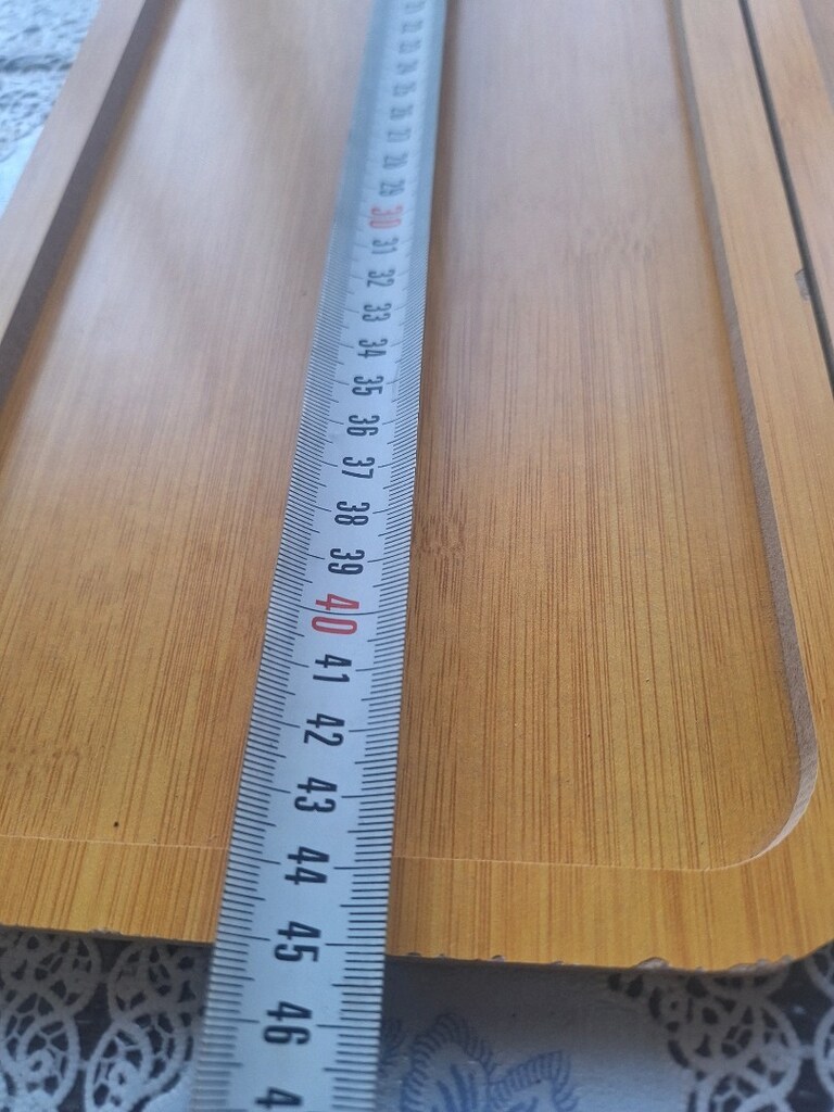 üçlü ahşap servis sunum tepsisi - 9