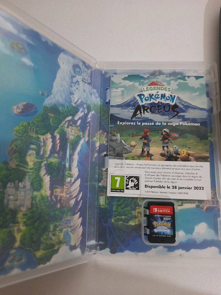 Pokemon Brilliant Diamond FR Nintendo Switch Oyun - 2