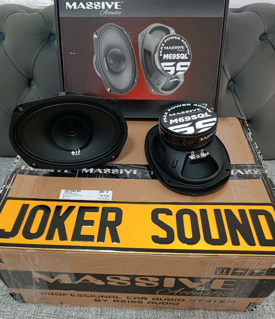 MASSİVE M69SQL OVAL MİD 400w 100 RMS BÜYÜK MIKNATIS - 2
