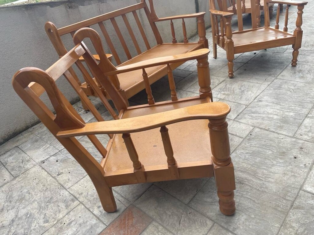 ahşap koltuk takımı - 3