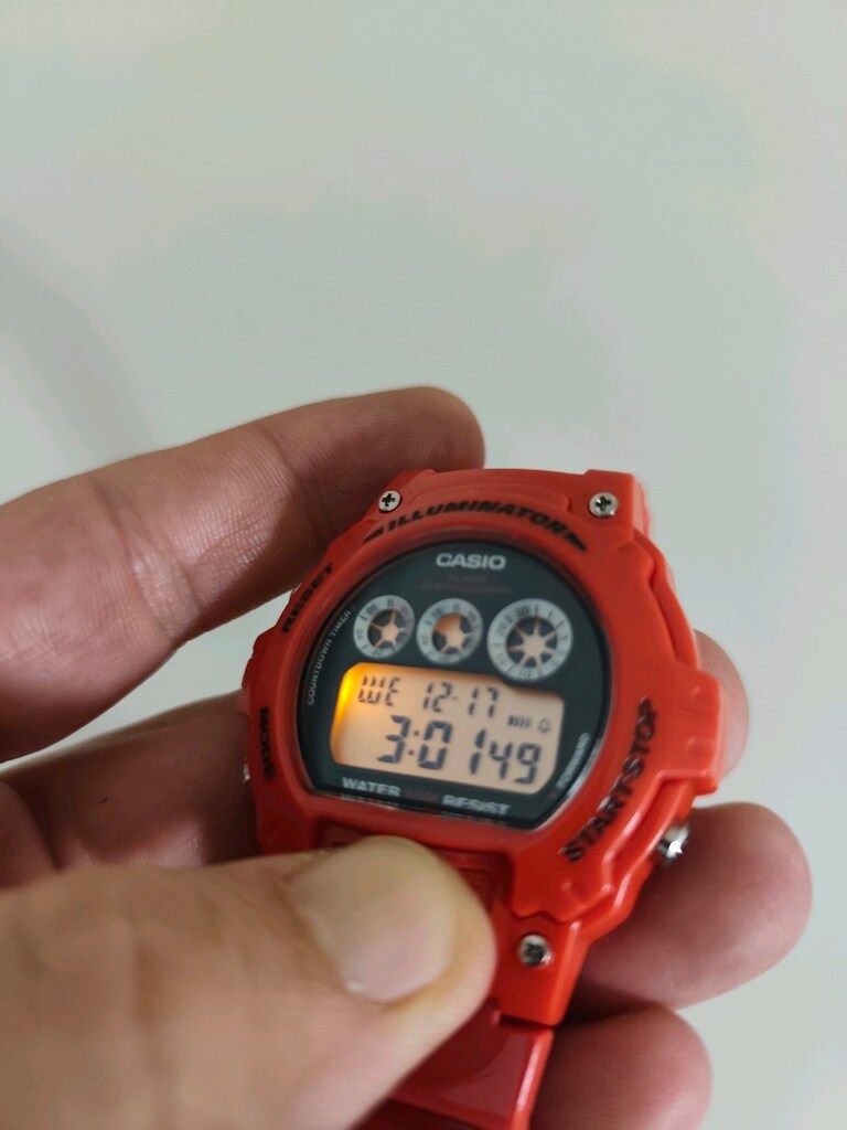 Orjinal Casio W-214HC HATASIZ - 4