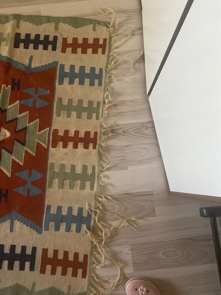 El dokuması kilim 35 yıllık - 4