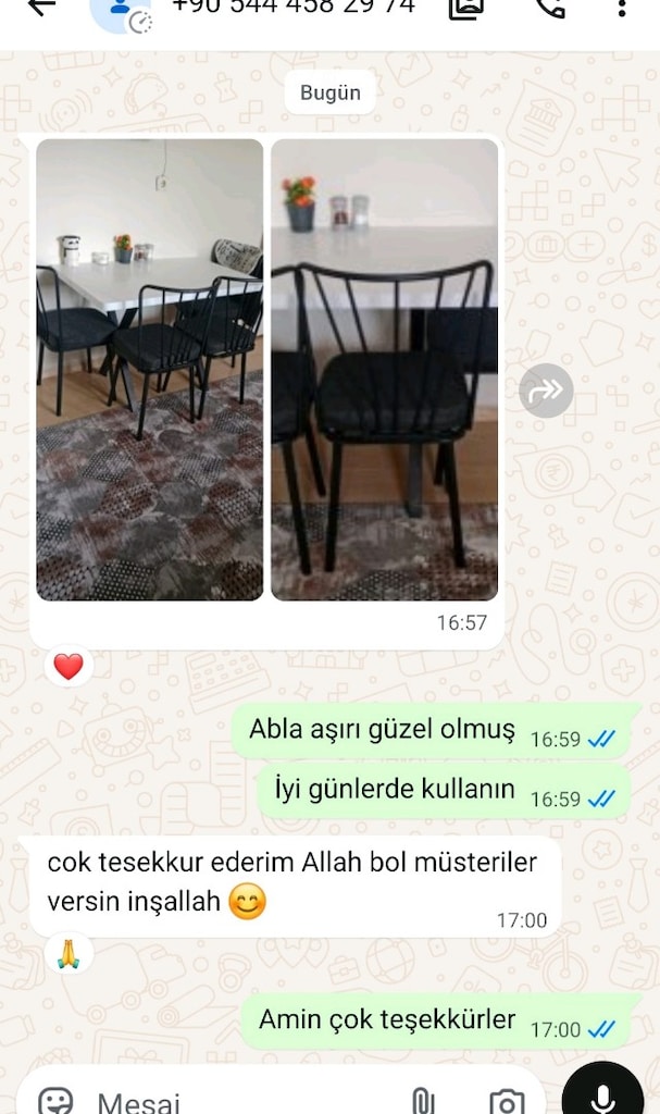 uygum fiyat x ayak masa sandalye takımı modelleri - 6