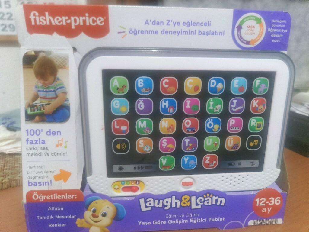 Fisher Price 12-36 ay Gelişim Tableti - 3