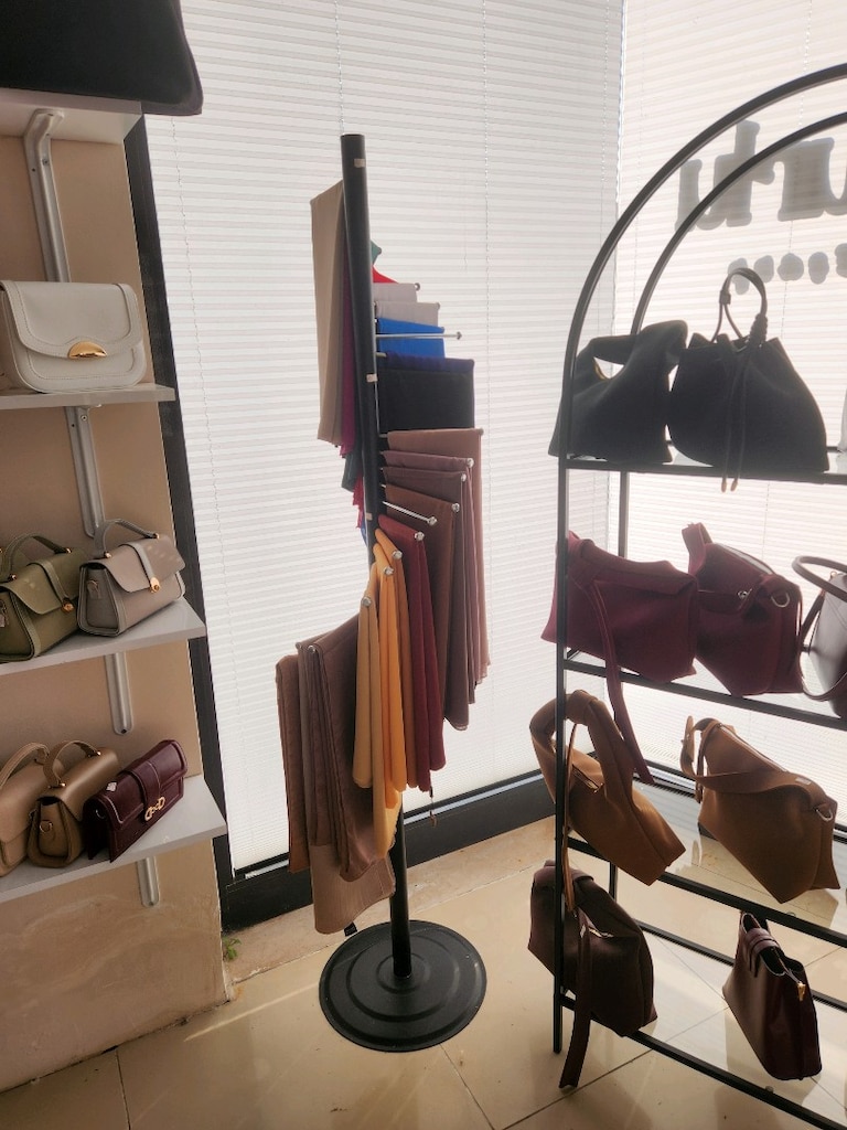 Dolap şal eşarp standı masa sandalye - 8