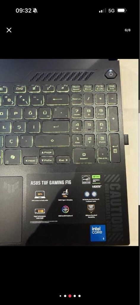 Asus tuf gaming f16 - 6