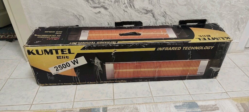 KUMTEL ELİT İNFRARED TEKNOLOJİ ISITICI 2500W - 5