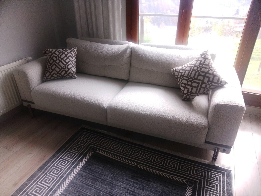 6 ay oldu alındığı faturaları mevcut 2 üçlü 2 tekli koltuk takımı - 2