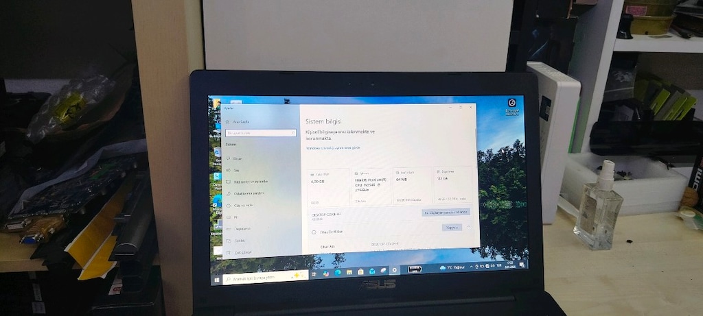 ASUS X553M LAPTOP 15.6 ÇOK TEMİZ CİHAZ - 9