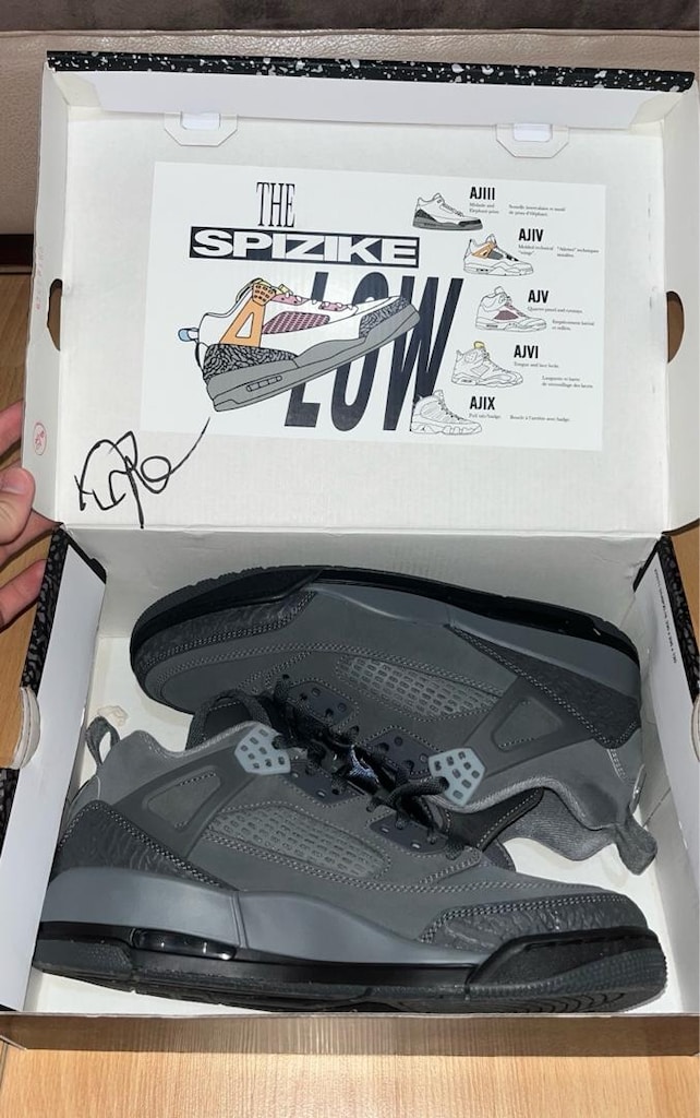 Nike Jordan Spikize Low Koyu Gri - 8