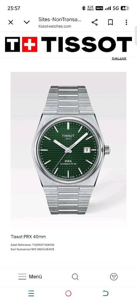 Tissot Saat - 2