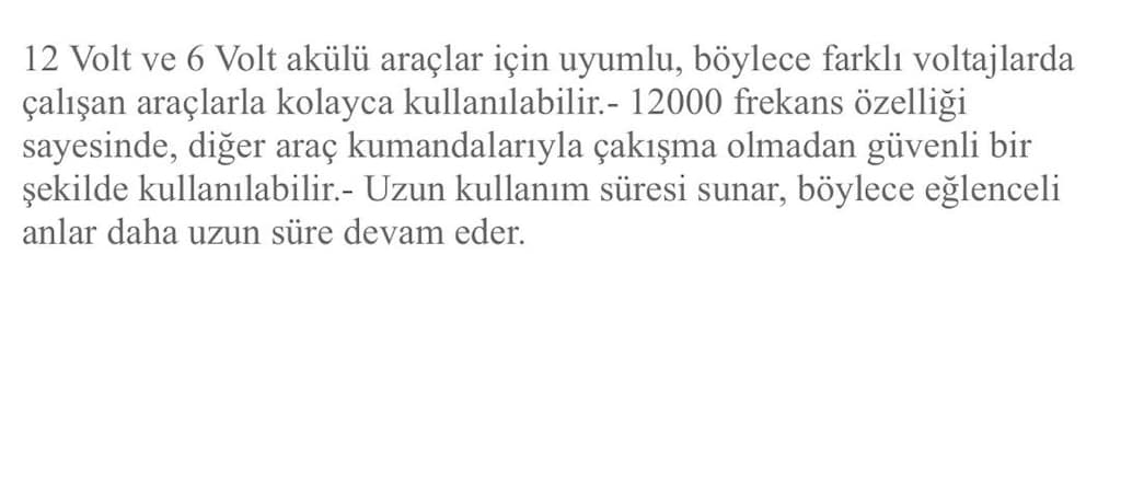 akülü araç kumandası - 4