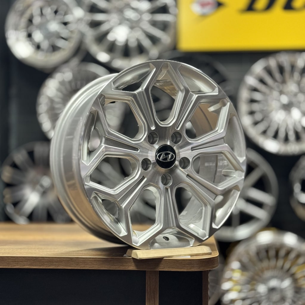 17 inç 5x114.3 Honda-Hyundai-Toyota Uyumlu Jant Takımı Sıfır - 2