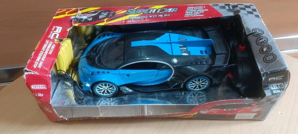 Bugatti uzaktan kumandalı hızlı araba - 6