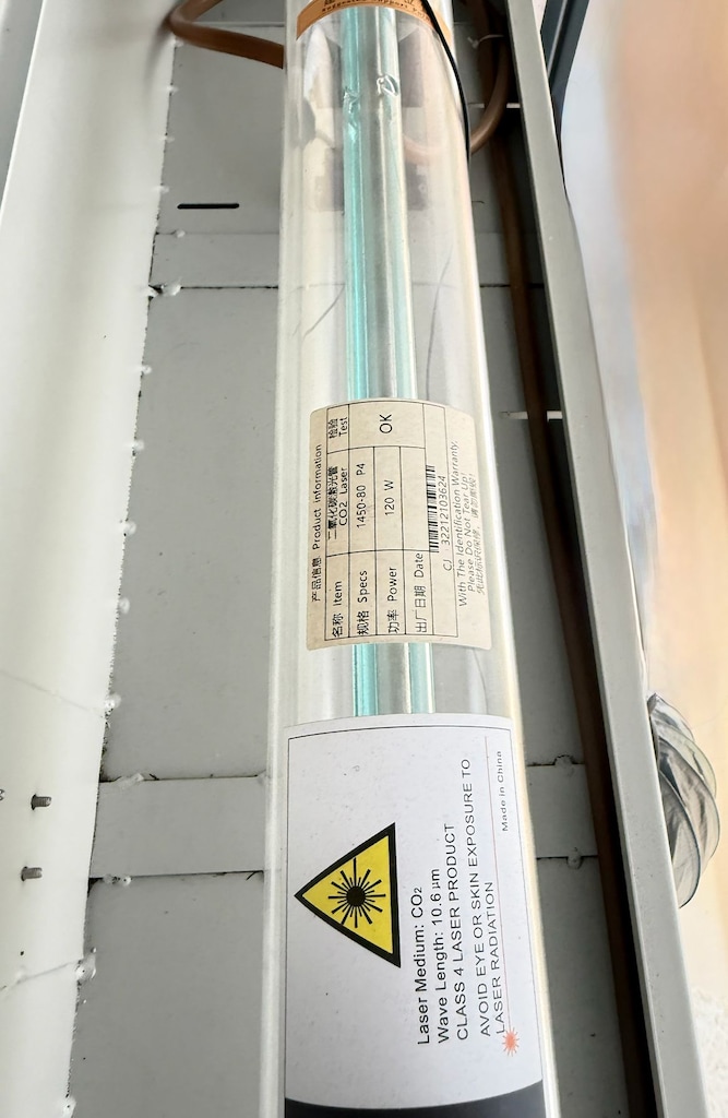 AYKA KRABS 100x80 CO2 Lazer Kesim Makinesi 120W Tüp Yeni - 2