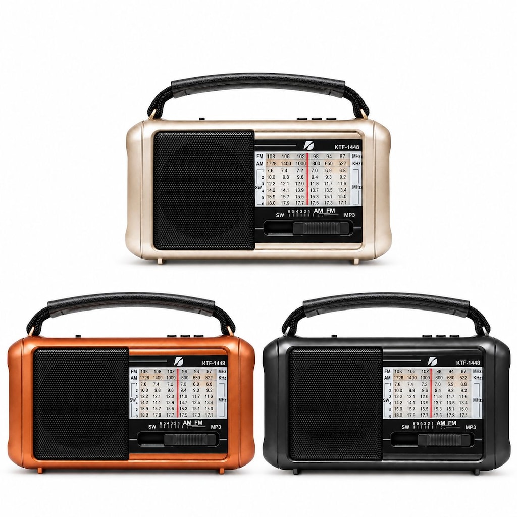 Deprem/Acil Durum Radyosu Bluetooth Hoparlör El Feneri - 2