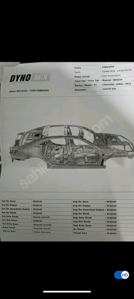 CHEVROLET AVEO MANUEL 160 BİN KM - 8
