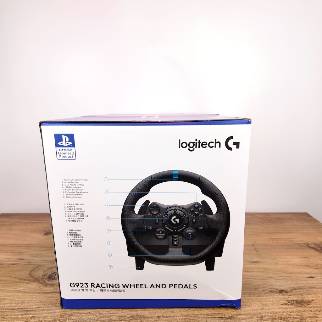 LOGITECH G923 TRUEFORCE OYUNCU DİREKSİYON + PEDAL SETİ SIFIR - 2