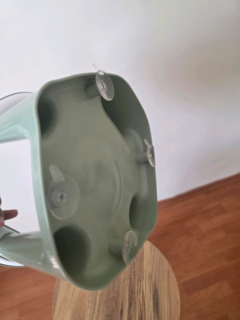 Yeşil Bebek Banyo Oturağı -Güvenli Vakum Tabanlı Eğlenceli Figürler - 3