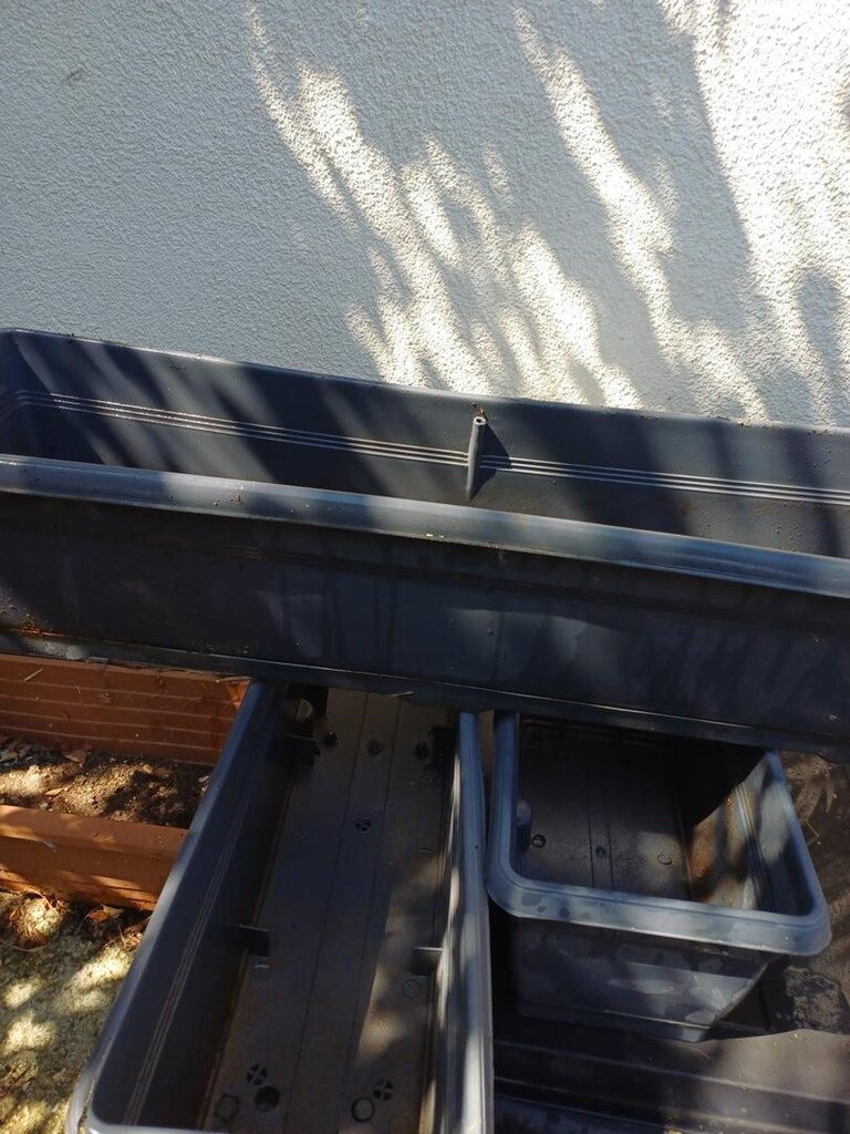 balkon saksıları 3 uzun 3 küçük bahçe balkon saksısı - 13