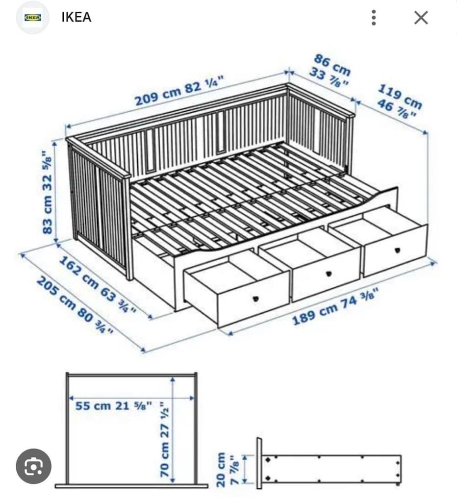 ikea hemnes divan - 4