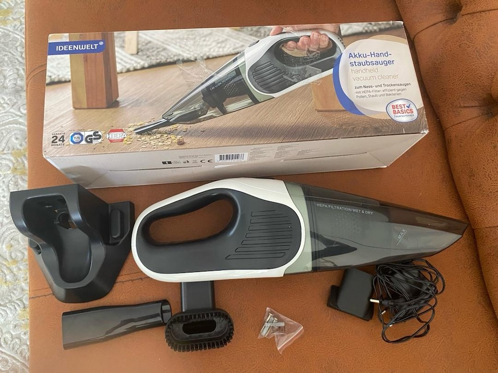 akku hand staubsauger el süpürgesi 55 watt rosmandan alındı. kullanılm - 2