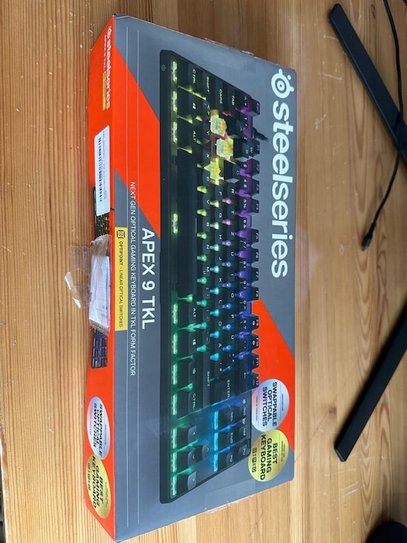SteelSeries Apex 9 TKL RGB Optik Mekanik Gaming Klavye - 7
