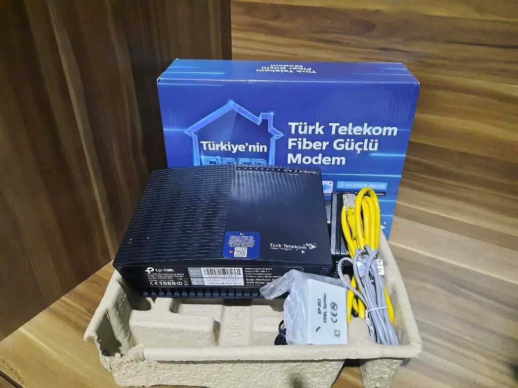 VDSL MODEM 5G VE 2.4G, YENİ NESİL, TPLINK, 4F2C - 4