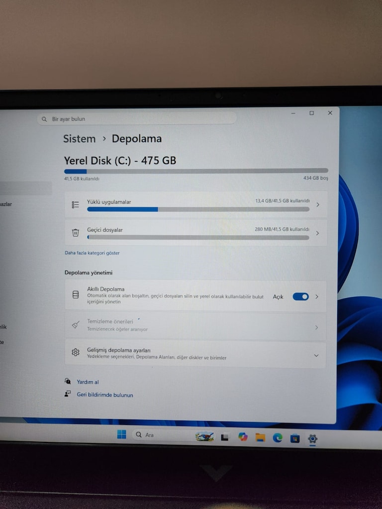 HP VİCTUS İ5 13.NESİL RTX4050 16GB RAM 512SSD M2 - 3