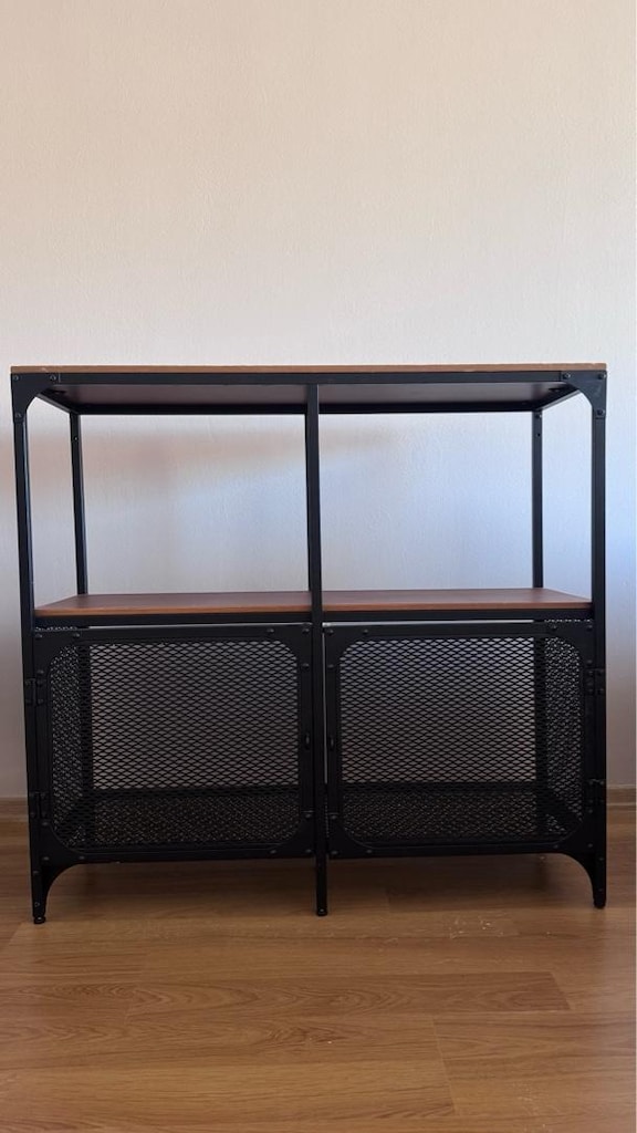 FJÄLLBO Ikea açık raf ünitesi, siyah, 100x95 cm - 10