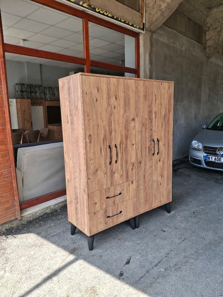4 KAPILI GARDOLAP 140×185 CM SIFIR ÜRÜN - 4