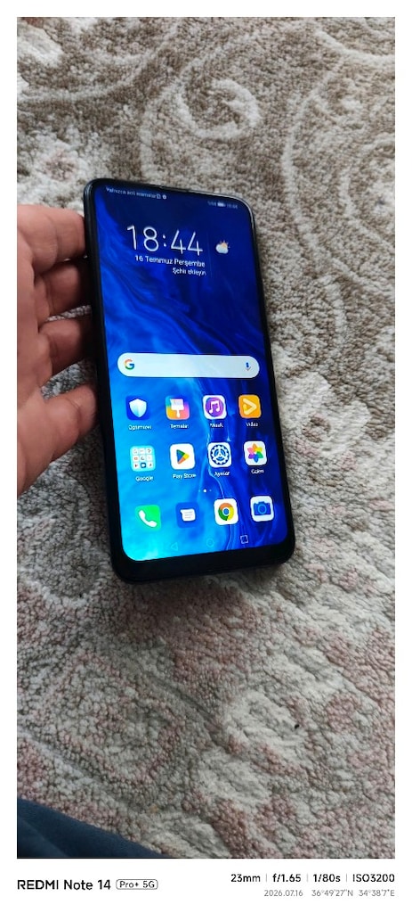 HONOR 9X 128 GB HAFIZA 4 GB RAM TÜRKİYE CİHAZI ORJİNAL AKTİF - 3